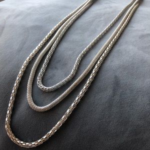 Target Jewelry - Silver layered chains Target Jewelry - Silver layered chains